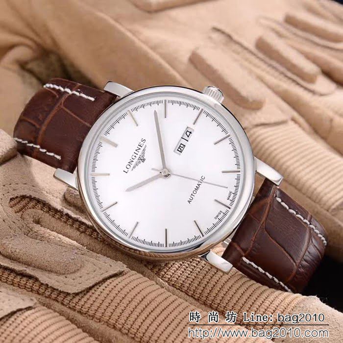 LONGINES浪琴 經典大三針 全自動機械 精品男士腕表 WSS0990
